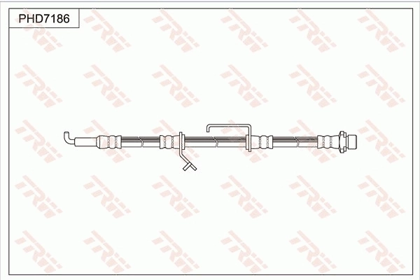 Flexible de frein TRW PHD7186