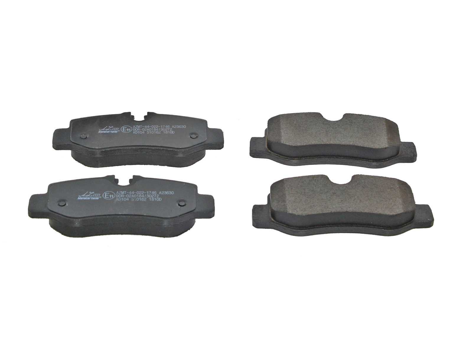 Kit de plaquettes de frein, frein à disque A.Z. Meisterteile AZMT-44-022-1746
