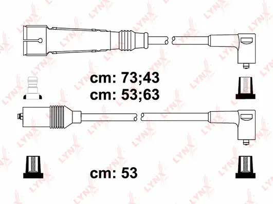 Kit de câbles d'allumage LYNXAUTO SPC8023