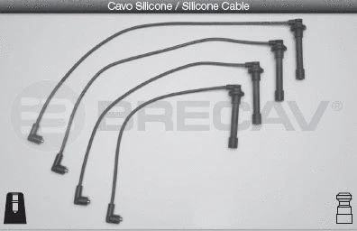 Kit de câbles d'allumage BRECAV 31.505