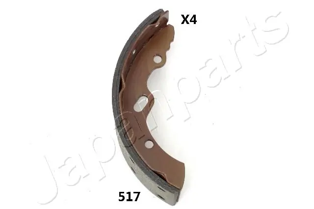 Jeu de mâchoires de frein JAPANPARTS GF-517AF