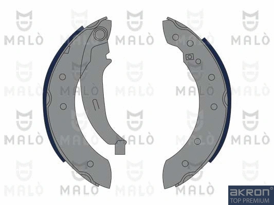 Jeu de mâchoires de frein AKRON-MALÒ 1390374
