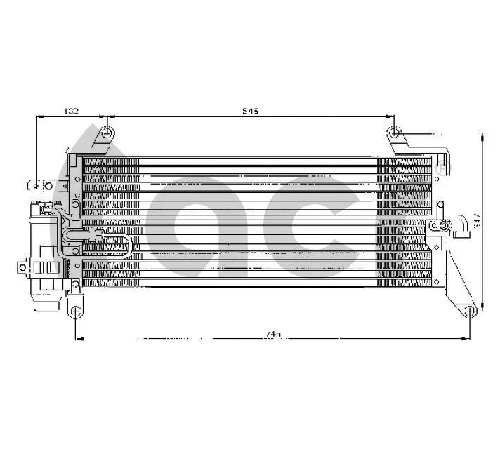 Condenseur, climatisation ACR 300294