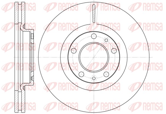 Disque de frein REMSA 6693.10