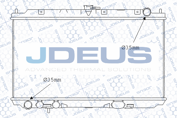 Radiateur, refroidissement du moteur JDEUS 019M58