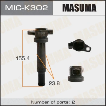 Bobine d'allumage MASUMA MIC-K302