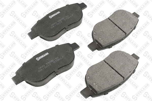 Kit de plaquettes de frein, frein à disque STELLOX 000 538B-SX