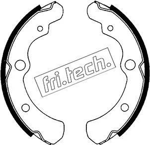 Jeu de mâchoires de frein fri.tech. 1110.328