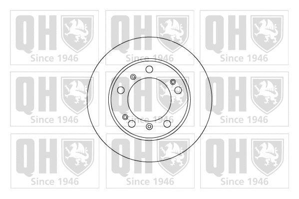 Disque de frein QUINTON HAZELL BDC4791