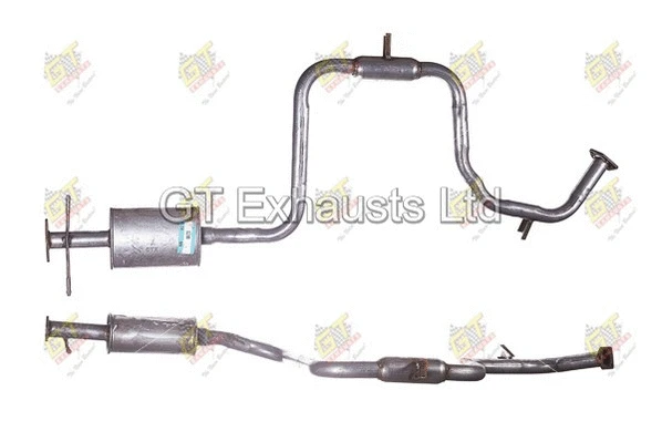 Silencieux central GT Exhausts GCL185