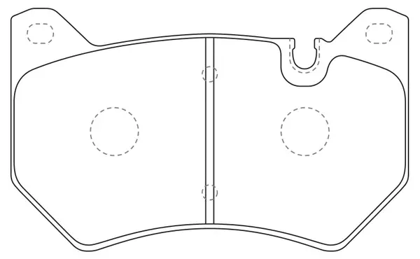 Kit de plaquettes de frein, frein à disque SB BP33027