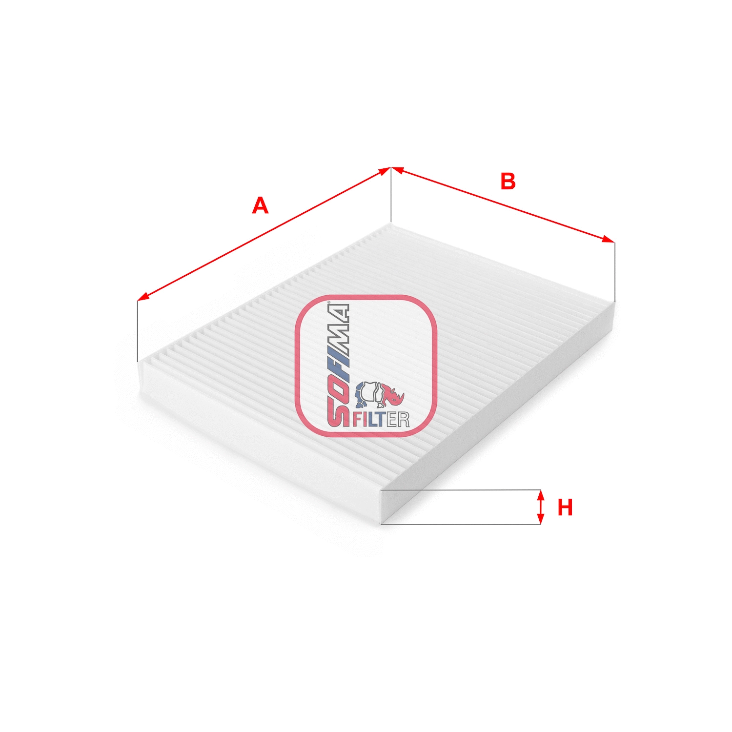 Filtre, air de l'habitacle SOFIMA S 3006 C