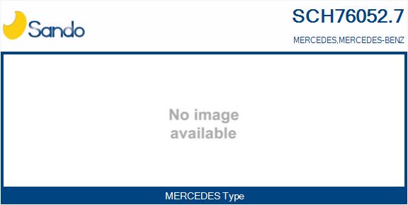 Groupe carter, turbocompresseur SANDO SCH76052.7