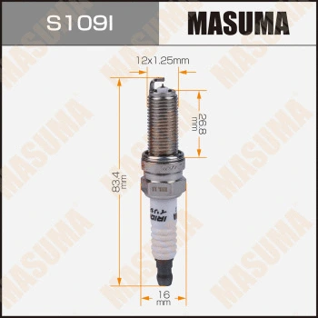 Bougie d'allumage MASUMA S109I