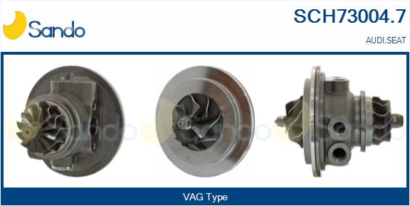 Groupe carter, turbocompresseur SANDO SCH73004.7
