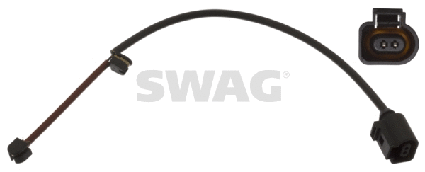 Contact d'avertissement, usure des plaquettes de frein SWAG 38 94 4554