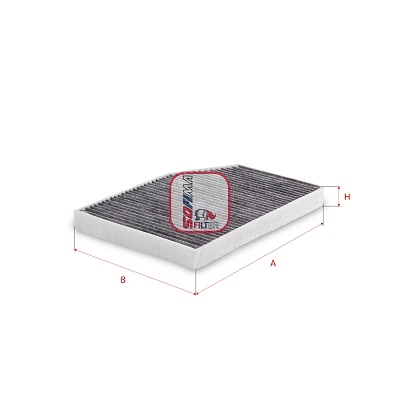 Filtre, air de l'habitacle SOFIMA S 4393 CA
