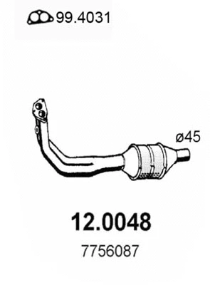 Catalyseur ASSO 12.0048