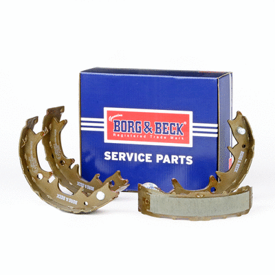 Jeu de mâchoires de frein, frein de stationnement BORG & BECK BBS6411