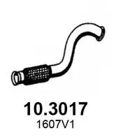 Tuyau d'échappement ASSO 10.3017