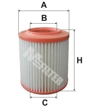 Filtre à air MFILTER A 8049