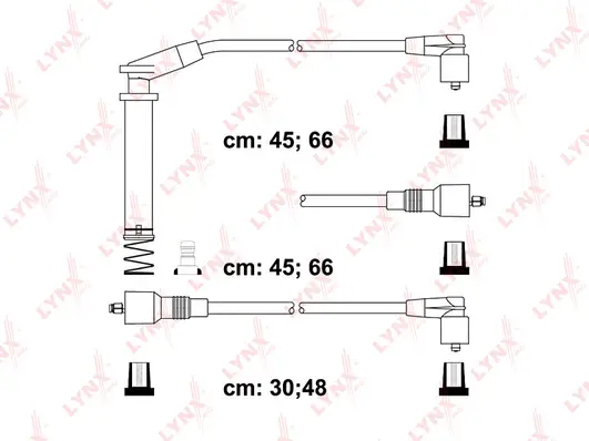 Kit de câbles d'allumage LYNXAUTO SPC5927