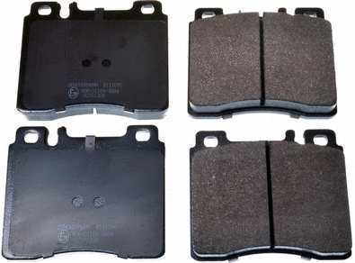 Kit de plaquettes de frein, frein à disque DENCKERMANN B111090