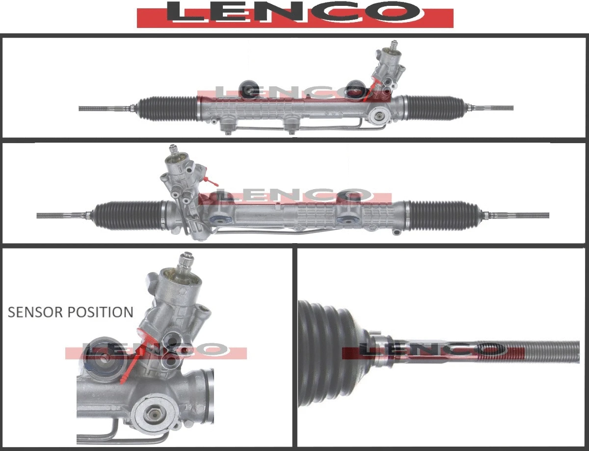 Crémaillère de direction LENCO SGA876L