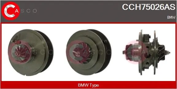 Groupe carter, turbocompresseur CASCO CCH75026AS
