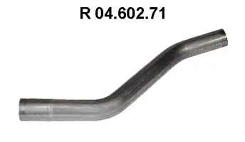 Tuyau d'échappement EBERSPÄCHER 04.602.71