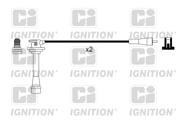 Kit de câbles d'allumage QUINTON HAZELL XC662