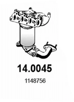 Catalyseur ASSO 14.0045
