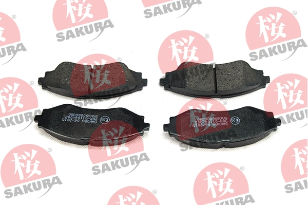 Kit de plaquettes de frein, frein à disque SAKURA 600-00-8380