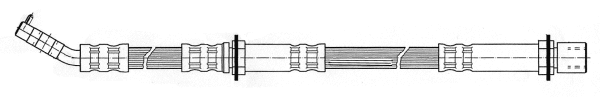Flexible de frein CEF 511690