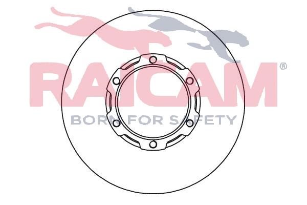 Disque de frein RAICAM RD01154