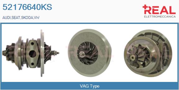 Groupe carter, turbocompresseur REAL 52176640KS
