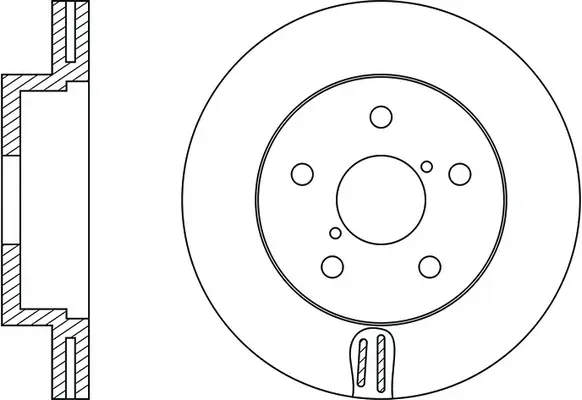 Disque de frein FIT FR0201V