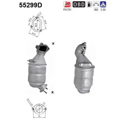 Catalyseur AS 55299D