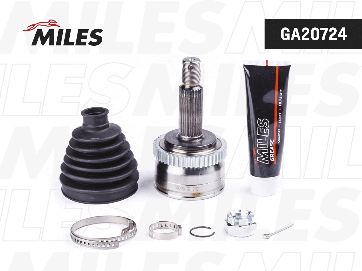 Jeu de joints, arbre de transmission MILES GA20724