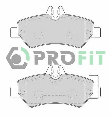 Kit de plaquettes de frein, frein à disque PROFIT 5000-1780