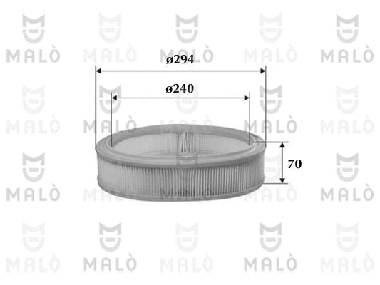 Filtre à air AKRON-MALÒ 1500007
