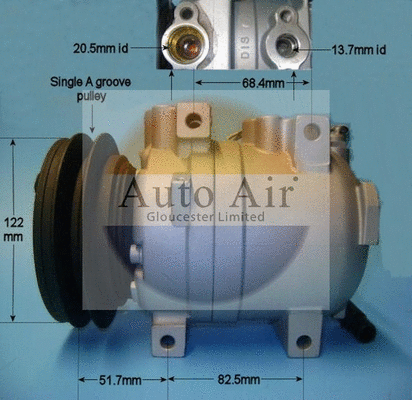 Compresseur, climatisation AUTO AIR GLOUCESTER 14-0032R