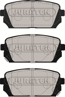 Kit de plaquettes de frein, frein à disque JURATEK JCP029