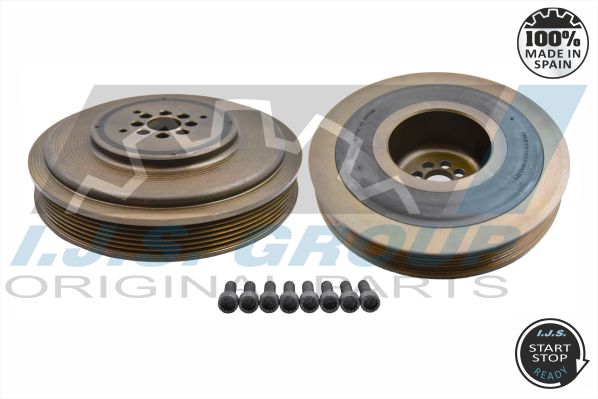 Kit de poulies, vilebrequin IJS GROUP 17-1098SET