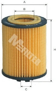 Filtre à huile MFILTER TE 616