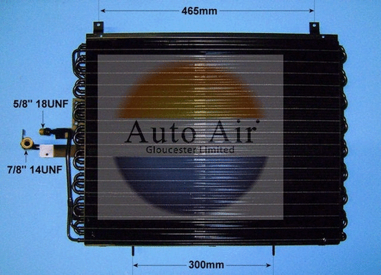Condenseur, climatisation AUTO AIR GLOUCESTER 16-6579