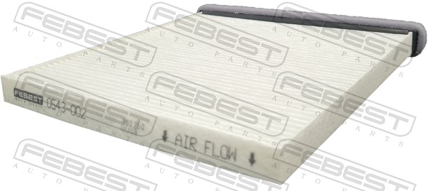 Filtre, air de l'habitacle FEBEST 0543-002