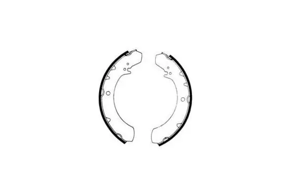 Jeu de mâchoires de frein E.T.F. 09-0273