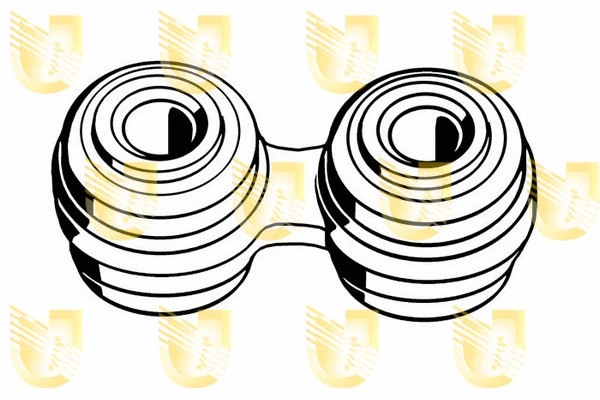 Entretoise/tige, stabilisateur UNIGOM 391331