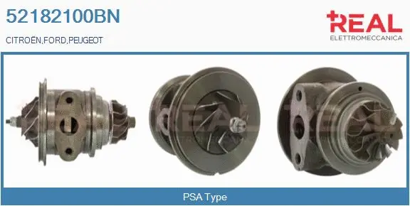Groupe carter, turbocompresseur REAL 52182100BN